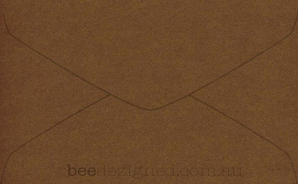 11B Envelopes Antique Metallic Cognac