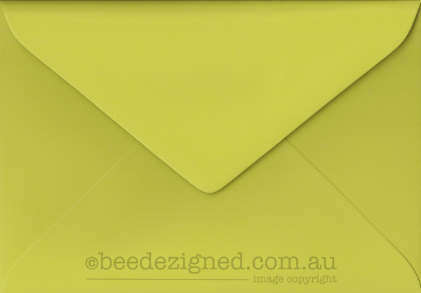 130x185mm Envelopes Spectrum Lime Green Box