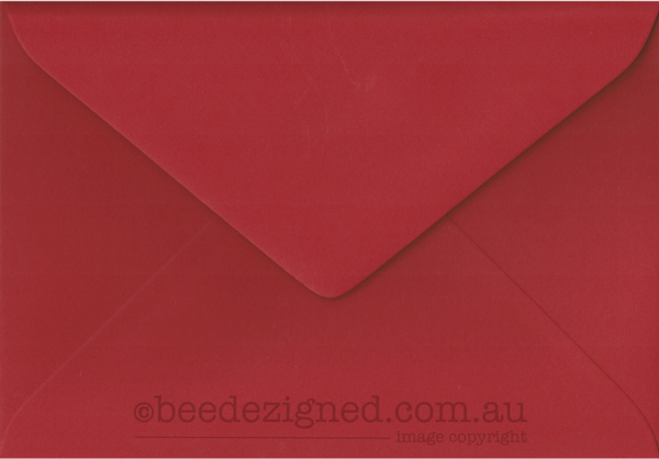 130x185mm Envelopes Spectrum Red Box