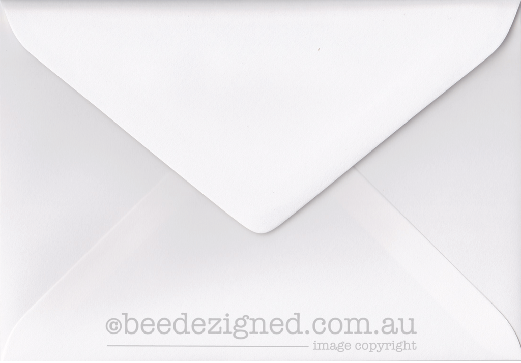 130x185mm Envelopes Spectrum White