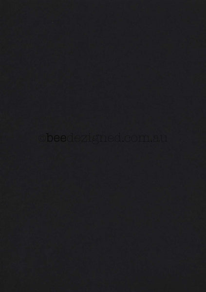 A4 Card Aura All Black :: Recycled