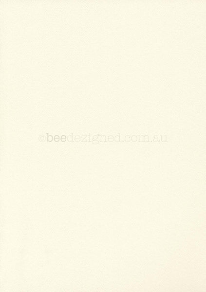 A4 Card Letterhead Felt Cream 176gsm