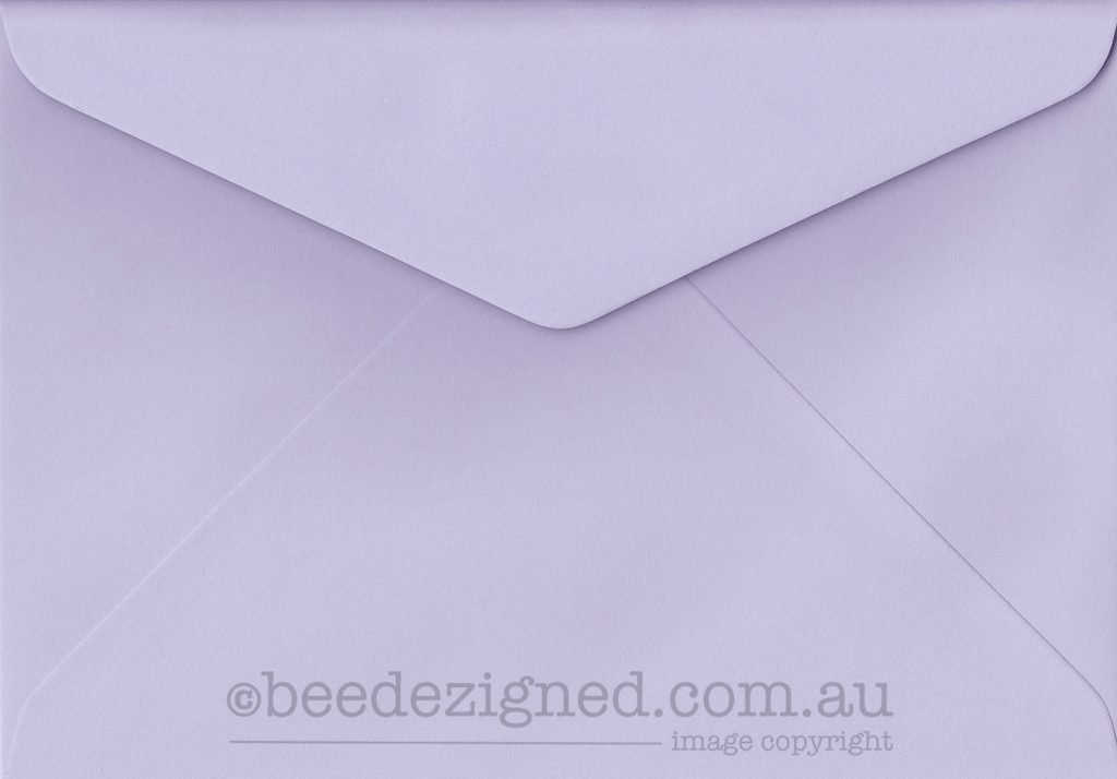 C6 Envelopes Spectrum Lilac 120gsm : Banker Lick Stick