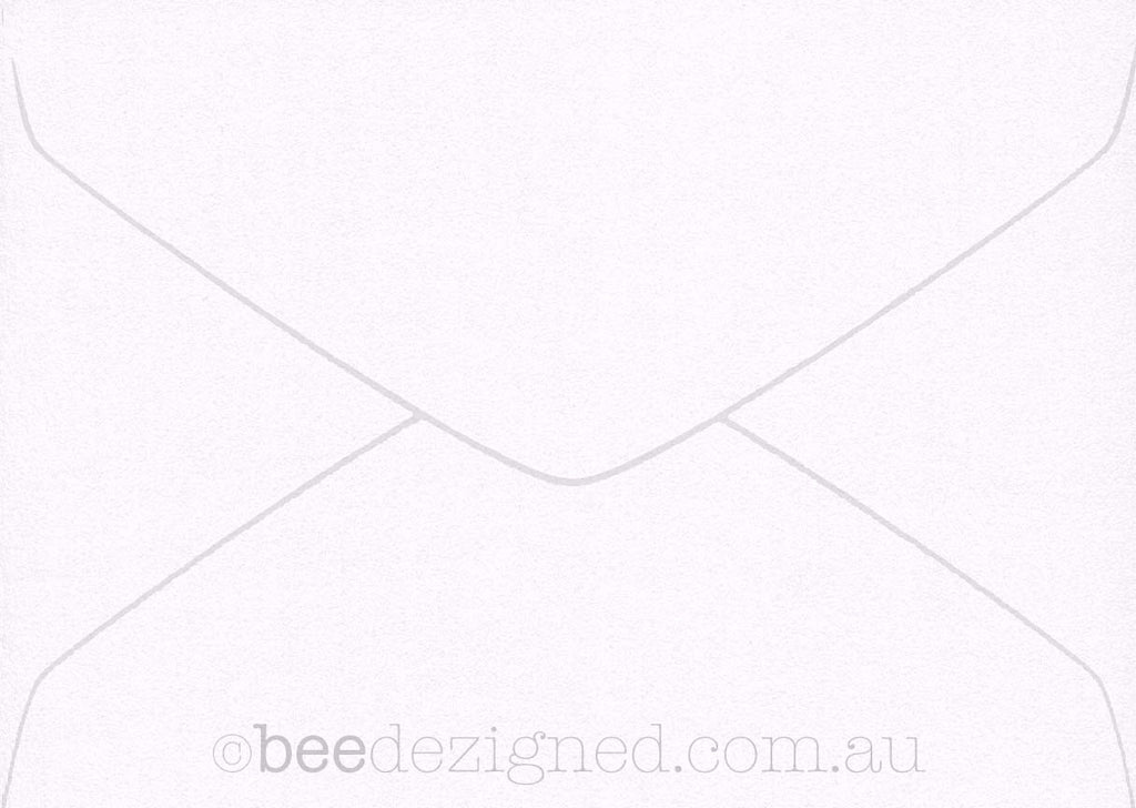 C5 Envelopes Antique Metallic Bright White