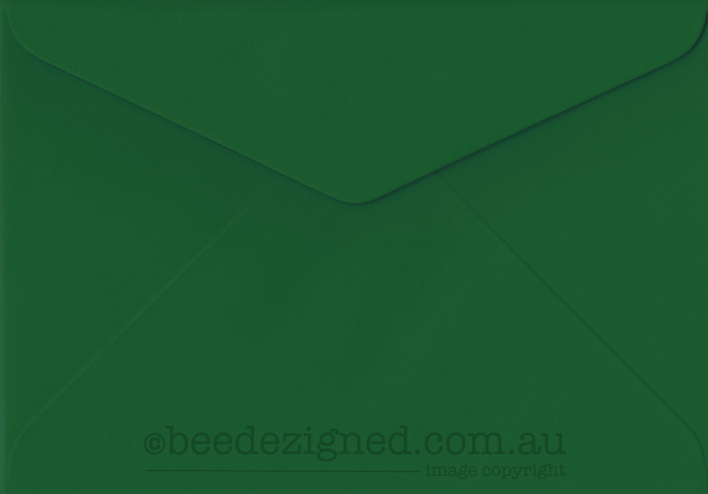 C5 Envelopes Aura Dark Green Recycled 120gsm