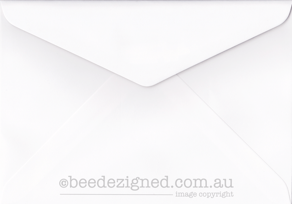 C5 Envelopes Aura Bright White Recycled 120gsm
