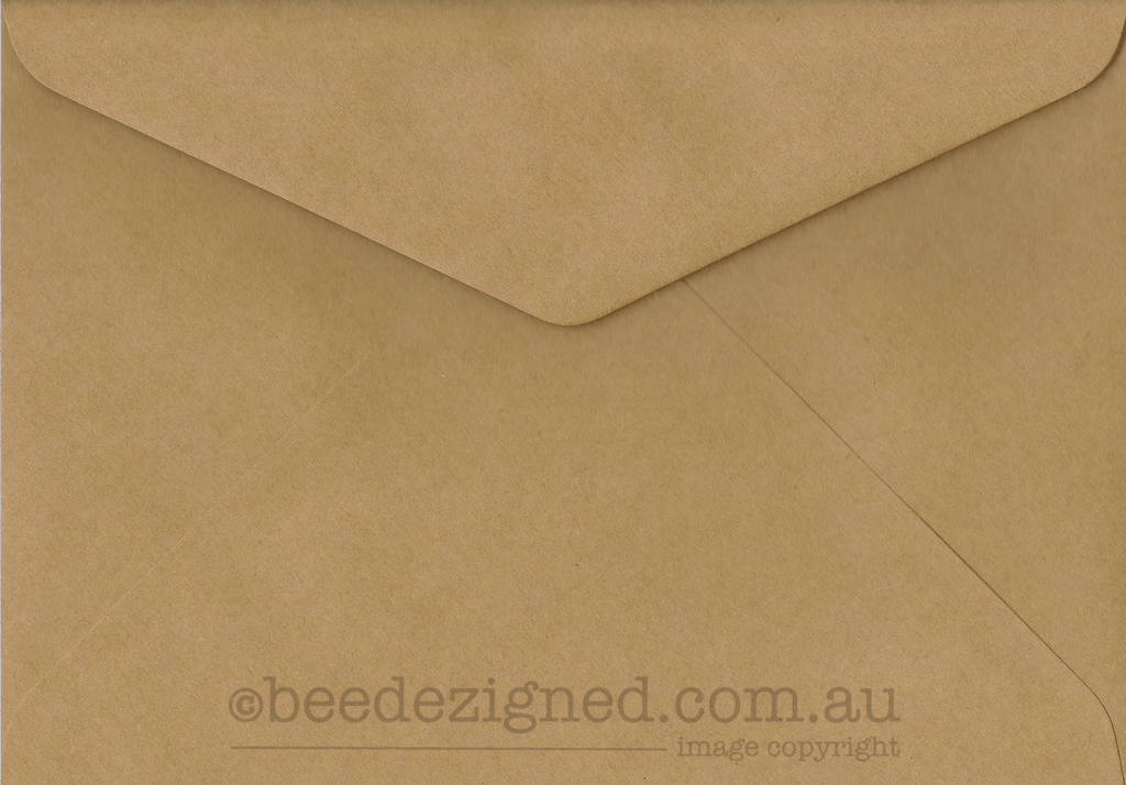 C6 Envelopes Kraft 120gsm : Banker Lick Stick