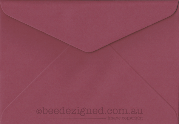 C6 Envelopes Spectrum Maroon 120gsm : Banker Lick Stick