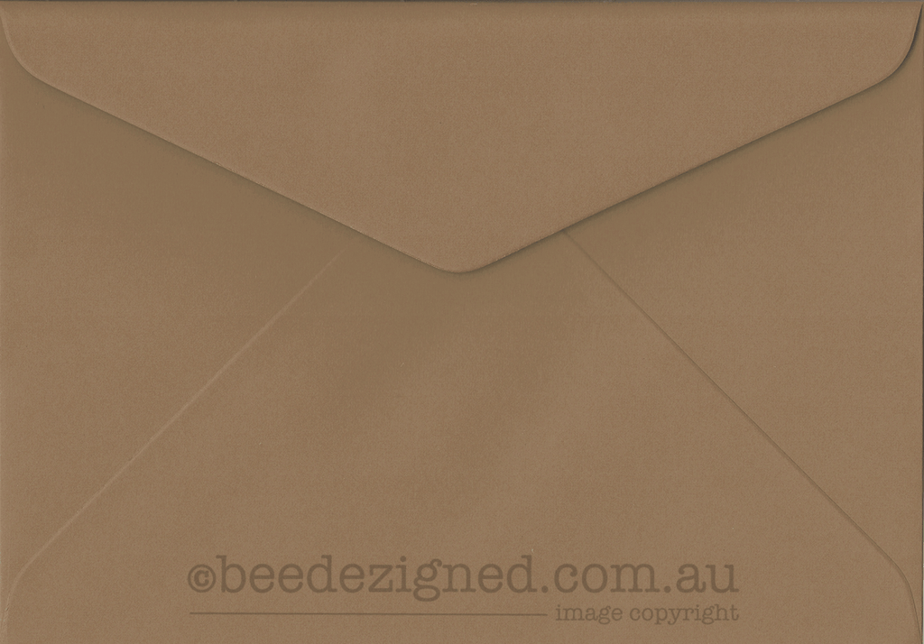 C6 Envelopes Spectrum Natural Tan 120gsm : Banker Lick Stick