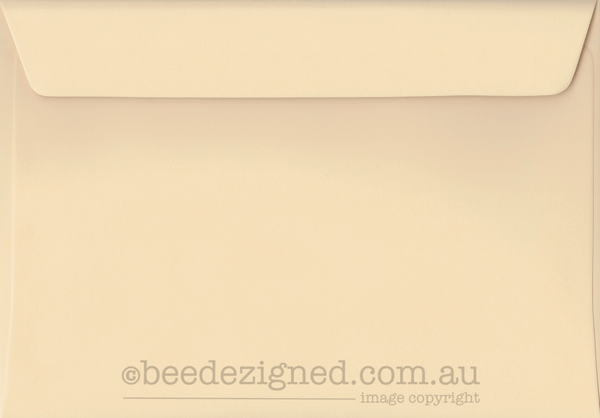 C6 Envelopes Spectrum Cream 120gsm : Wallet Peel Seal BOX (450)