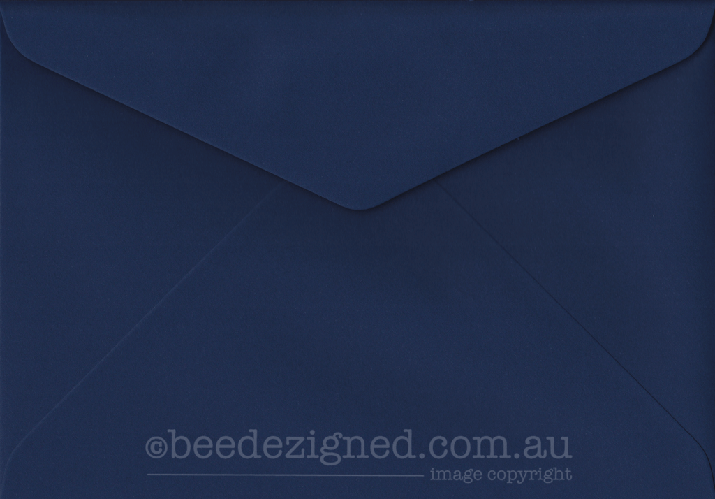 C6 Envelopes Spectrum Navy 120gsm : Banker Lick Stick