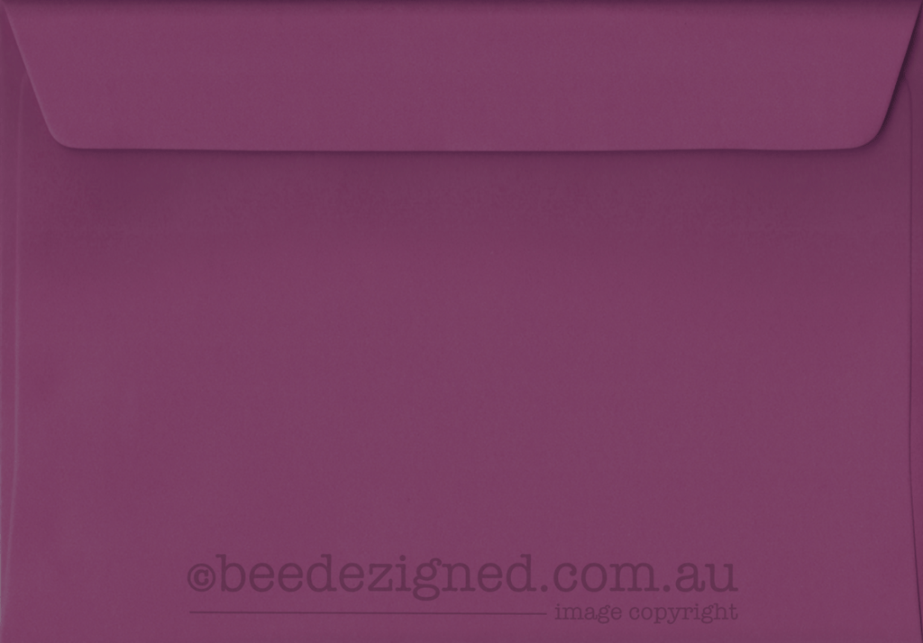 C6 Envelopes Spectrum Plum Jam 120gsm : Wallet Peel Seal BOX (450)