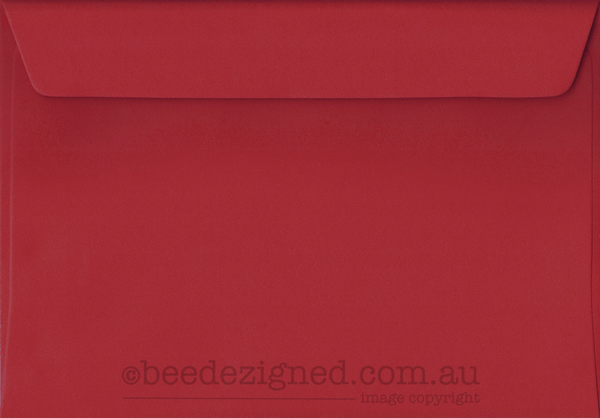 C5 Envelopes Spectrum Red 120gsm Wallet Peel Seal