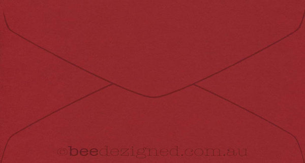 DL Envelopes Aura Red :: Recycled