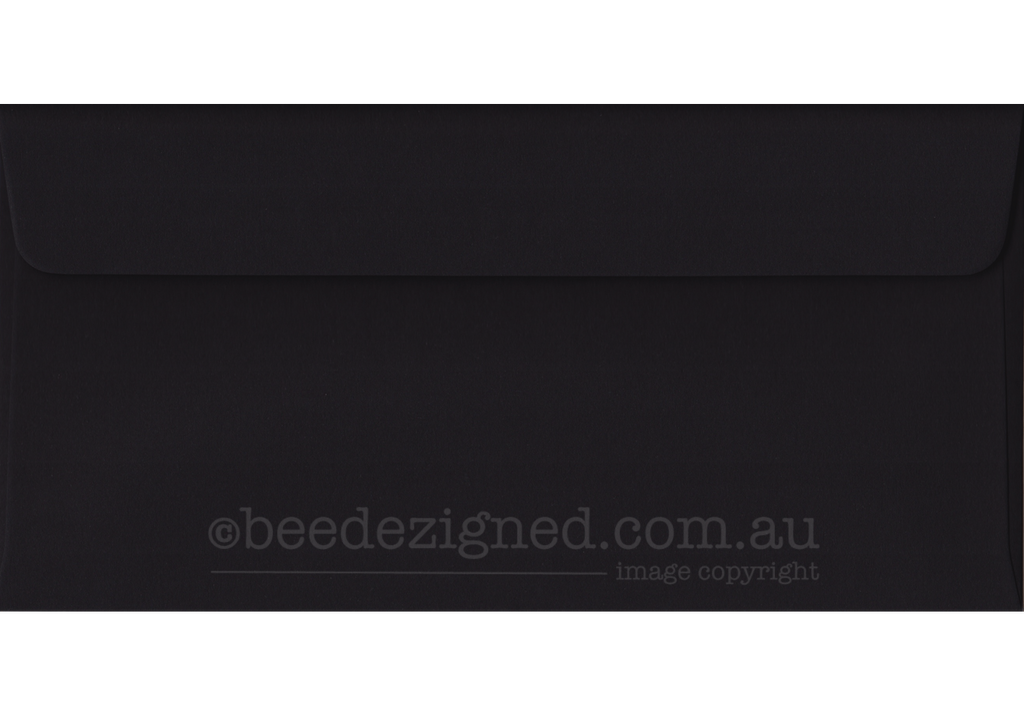 DL Envelopes Spectrum Black 120gsm : Wallet Peel Seal BOX (400)
