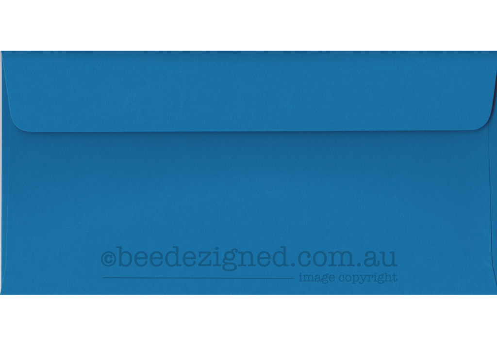 DL Envelopes Spectrum Blue 120gsm : Wallet Peel Seal