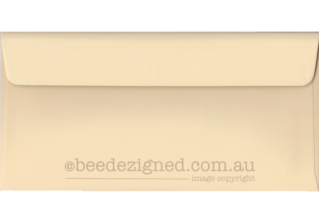 DL Envelopes Spectrum Cream 120gsm : Wallet Peel Seal BOX (400)
