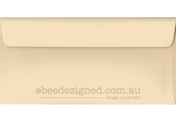 DL Envelopes Spectrum Cream 120gsm : Wallet Peel Seal BOX (400)