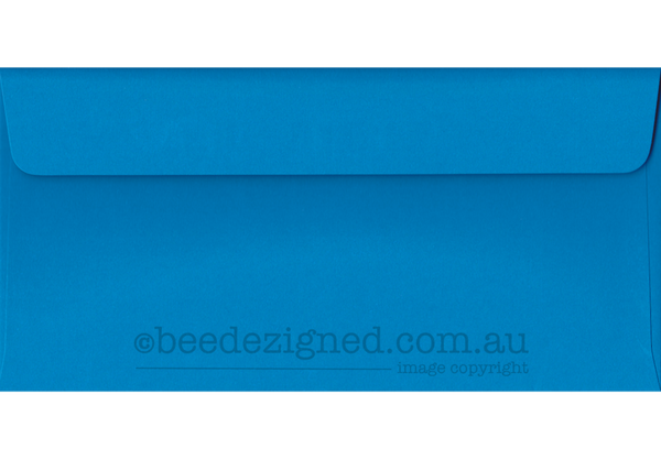 DL Envelopes Spectrum Electric Blue 120gsm : Wallet Peel Seal