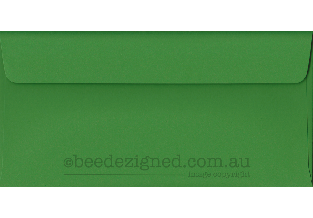 DL Envelopes Spectrum Emerald Green 120gsm : Wallet Peel Seal