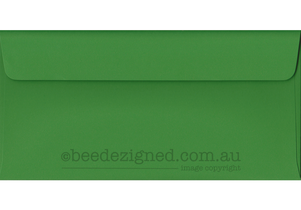 DL Envelopes Spectrum Emerald Green 120gsm : Wallet Peel Seal