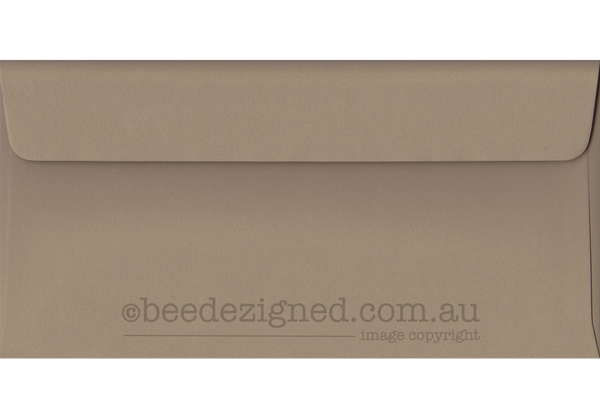 DL Envelopes Spectrum Latte 120gsm : Wallet Peel Seal