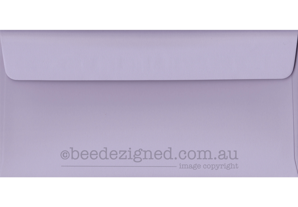 DL Envelopes Spectrum Lilac 120gsm : Wallet Peel Seal BOX (400)