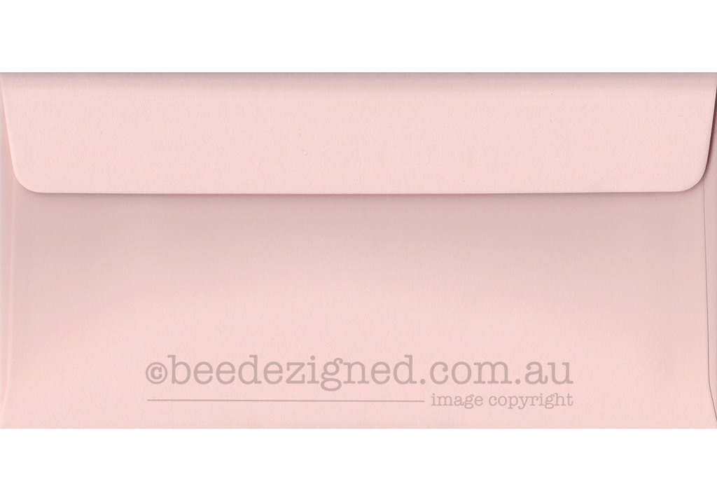 DL Envelopes Spectrum Soft Pink 120gsm : Wallet Peel Seal BOX (400)