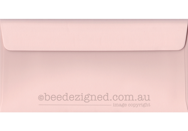 DL Envelopes Spectrum Soft Pink 120gsm : Wallet Peel Seal BOX (400)