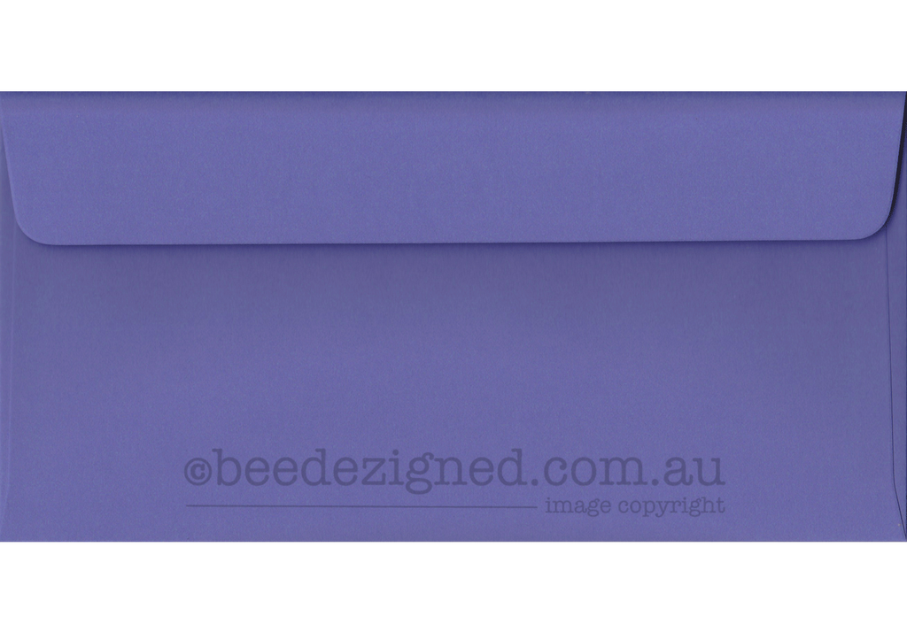 DL Envelopes Spectrum Purple Violet 120gsm : Wallet Peel Seal
