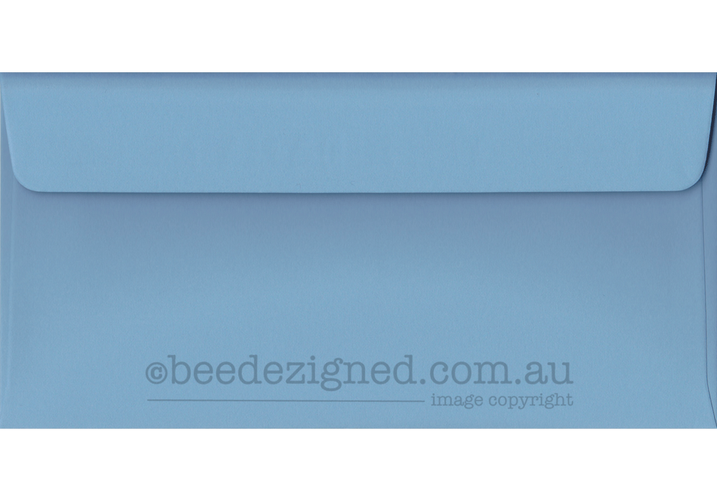DL Envelopes Spectrum Sky Blue 120gsm : Wallet Peel Seal
