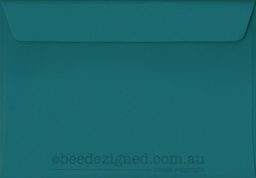 C6 Envelopes Spectrum Teal 120gsm : Wallet Peel Seal