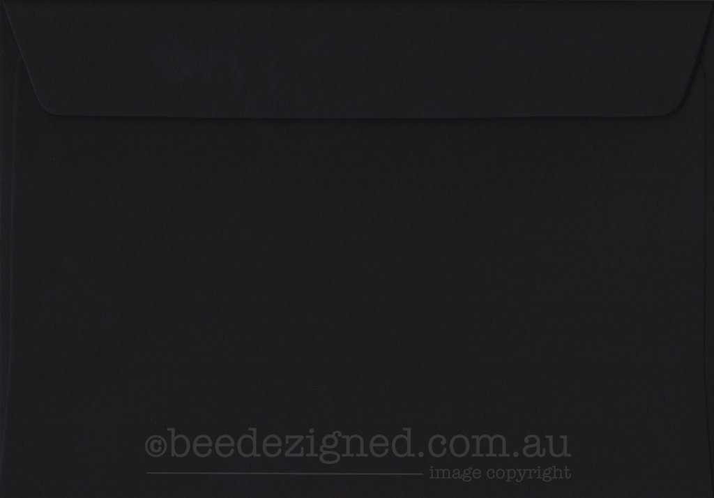 C6 Envelopes Spectrum Black 120gsm : Wallet Peel Seal BOX (450)