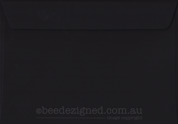 C6 Envelopes Spectrum Black 120gsm : Wallet Peel Seal