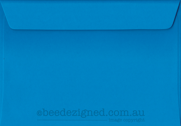 C6 Envelopes Spectrum Electric Blue 120gsm : Wallet Peel Seal BOX (450)