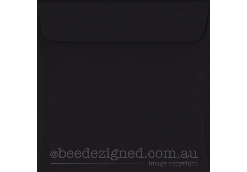 Square Envelopes Spectrum Black 160mm Wallet