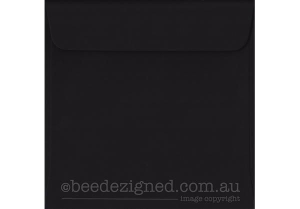 Square Envelopes Spectrum Black 160mm Wallet