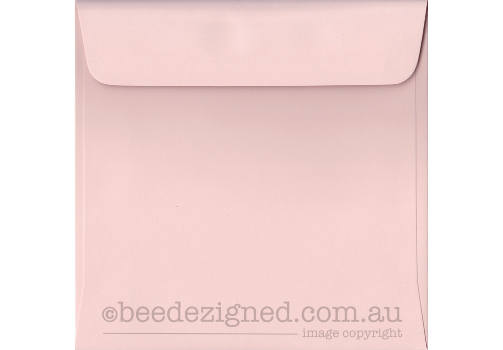 160mm Square Envelopes Spectrum Soft Pink 120gsm Wallet