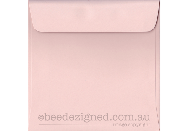 160mm Square Envelopes Spectrum Soft Pink 120gsm Wallet