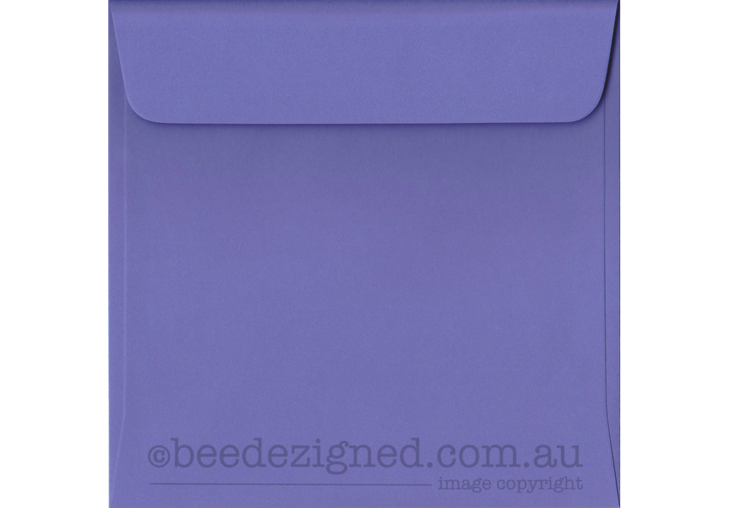 160mm Square Envelopes Spectrum Purple Violet 120gsm Wallet