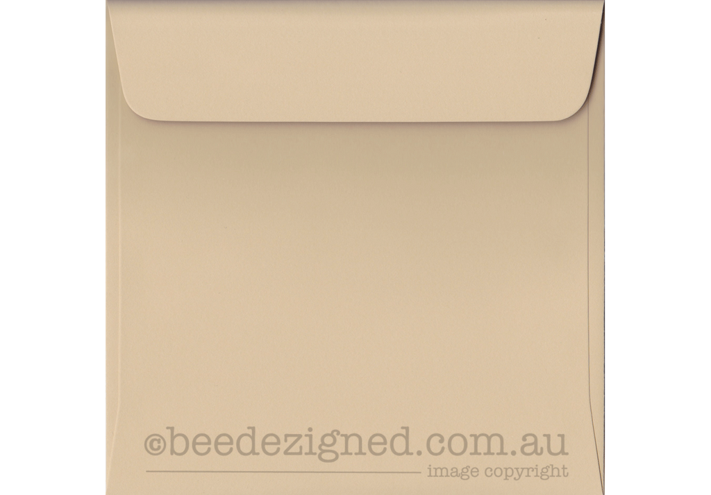 160mm Square Envelopes Spectrum Sandstone 120gsm Box
