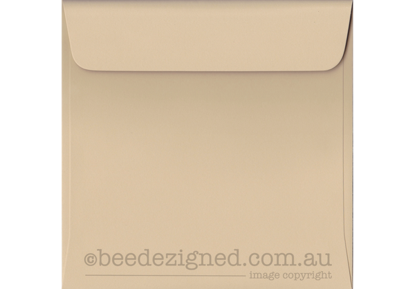 160mm Square Envelopes Spectrum Sandstone 120gsm Box