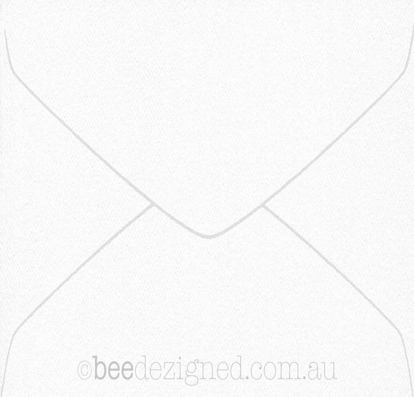 Square Envelopes Letterhead Felt White 160mm
