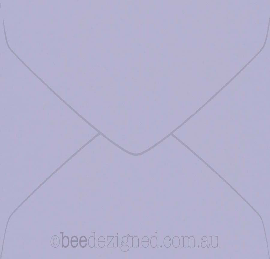 Square Envelopes Spectrum Lilac 160mm Banker