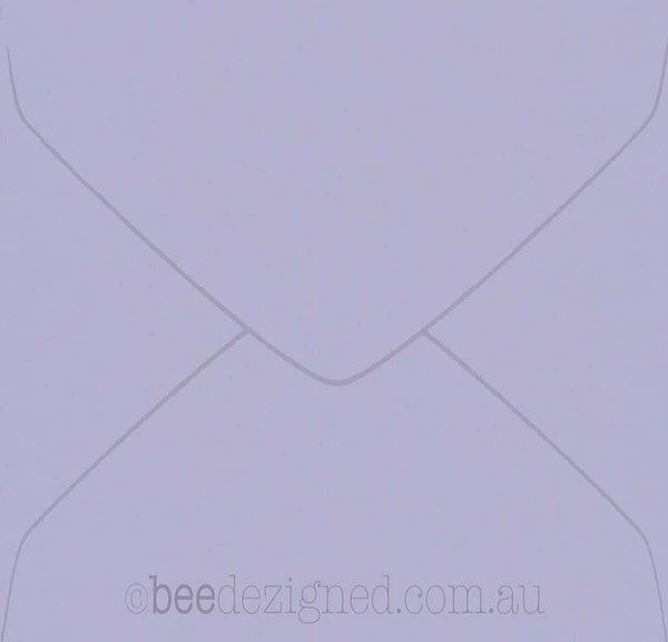 Square Envelopes Spectrum Lilac 160mm Banker